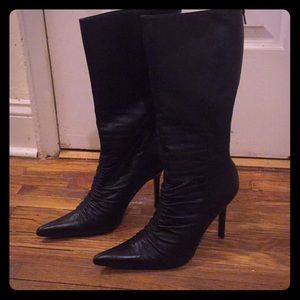 Aldo Black Stiletto Boots